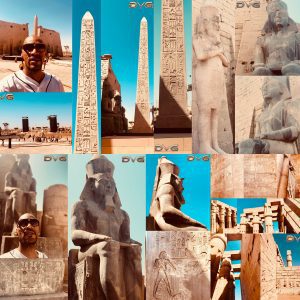 34. Luxor (Waset) Temple in Egypt. DVG The Most T-shirt.