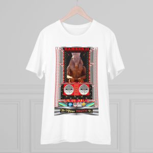 06. Ramses II Organic T-shirt. Front/back.