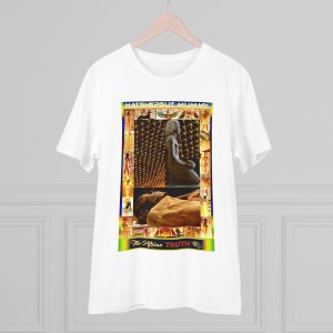 08. Hatshepsut Organic T-shirt. Front/back.